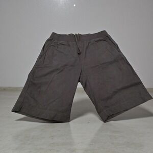 Undefeated Athletics Mens Shorts Size L Black Cotton Twill Drawstring Streetwear